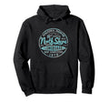 North Shore Long Board Surf Hoodie - Graphic Print for Adults - T-Shirt, Sweatshirt, Hoodie