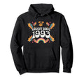 Groovy Since 1993 Birthday Flower Power Hoodie - Unique Graphic Unisex - T-Shirt, Sweatshirt, Hoodie