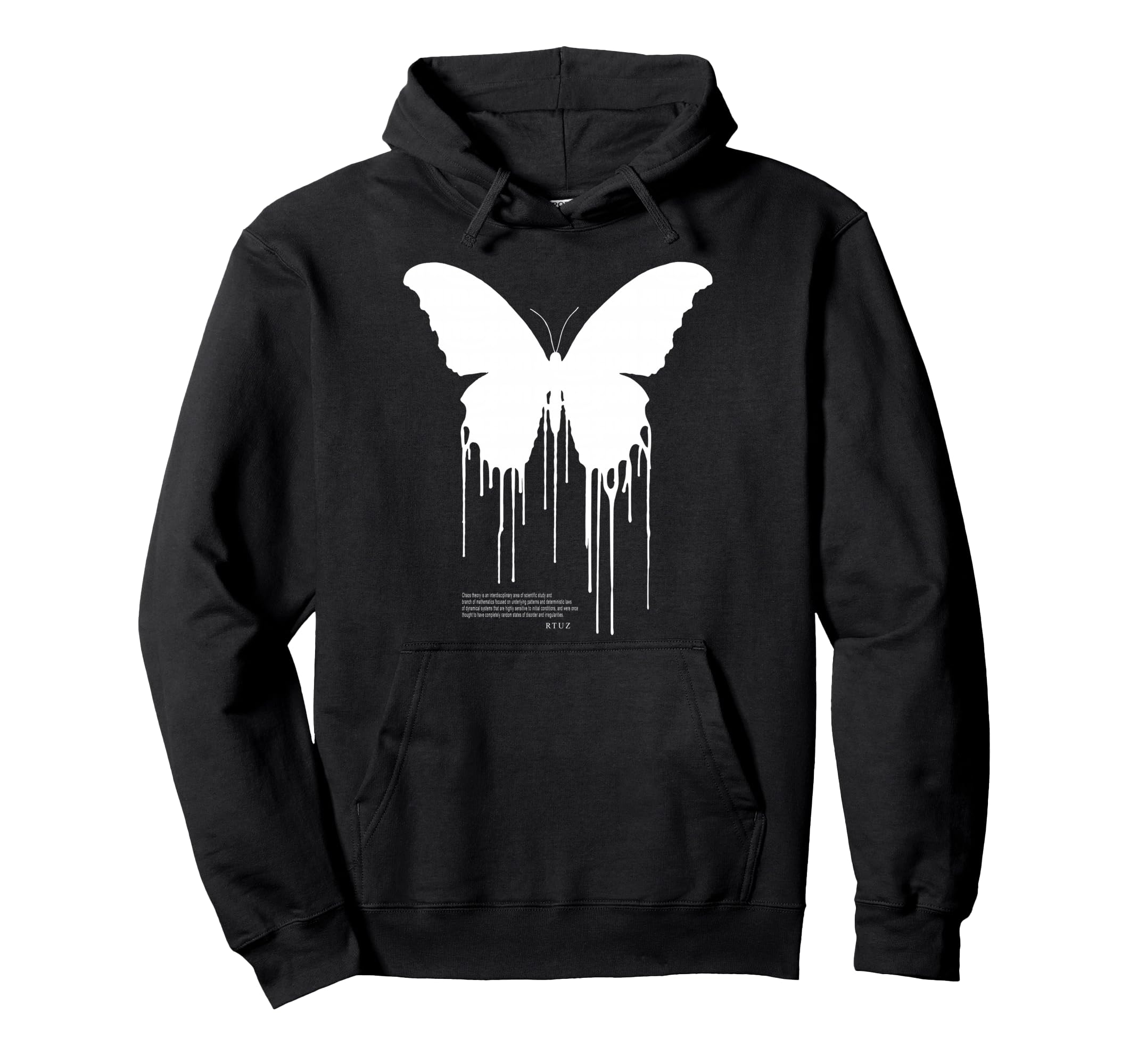 Y2K Streetwear Butterfly Hoodie - Custom Art Print Men Women - T-Shirt, Sweatshirt, Hoodie