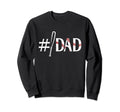 Baseball Dad Life Gifts Fathers Day 1 Dad Sweatshirt - Graphic Print Unisex - T-Shirt, Sweatshirt, Hoodie
