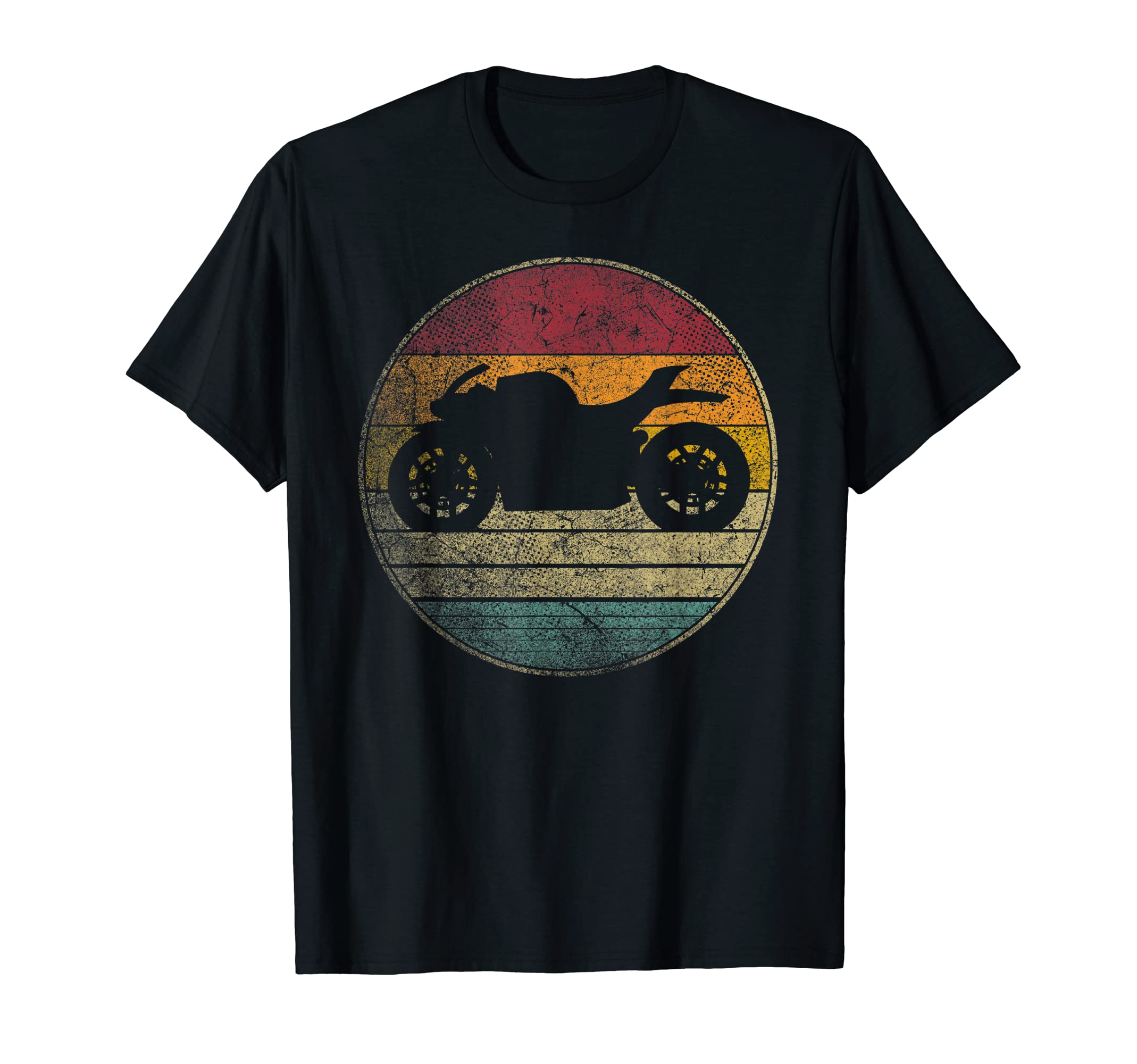 Motorcycle Bike Biker Gift 70S 80S 90S T-Shirt - Unique Graphic Unisex - T-Shirt, Sweatshirt, Hoodie