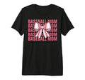 Baseball Mom Baseball Mama Mothers Day T-Shirt - Novelty Apparel Unisex - T-Shirt, Sweatshirt, Hoodie
