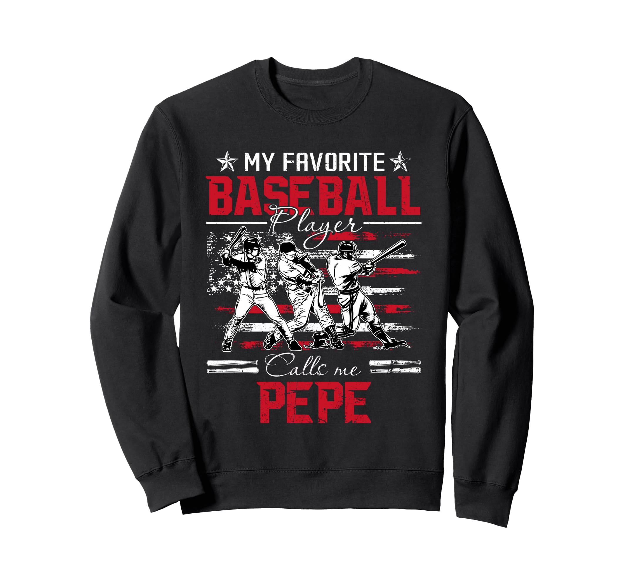 My Favorite Baseball Player Calls Sweatshirt - Minimalist Print Men Women - T-Shirt, Sweatshirt, Hoodie