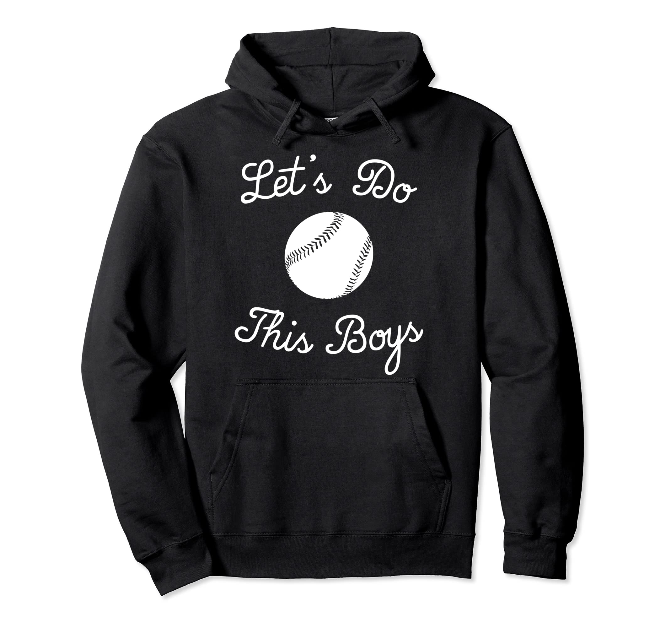 Funny Baseball Mom Dad Gift Lets Do Hoodie - Fun Novelty Design for Adults - T-Shirt, Sweatshirt, Hoodie