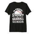 Proud Grandpa Baseball Senior 2025 T-Shirt - Fun Novelty Design Men Women - T-Shirt, Sweatshirt, Hoodie