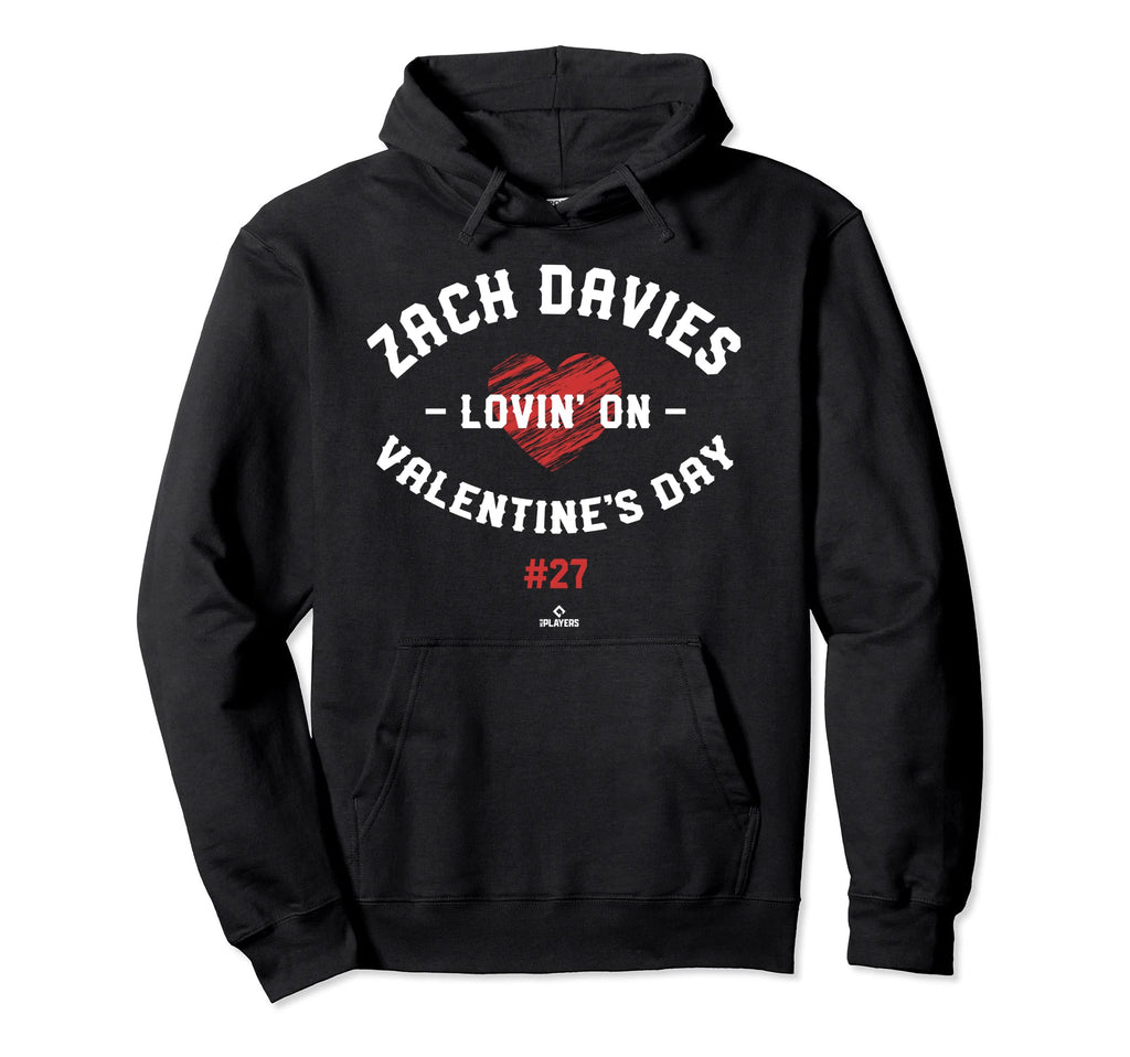 Zach Davies Lovin Valentines Day Hoodie - Aesthetic Graphic Men Women - T-Shirt, Sweatshirt, Hoodie