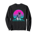 Sunset Keeshond Sweatshirt - Trendy Graphic for Adults - T-Shirt, Sweatshirt, Hoodie
