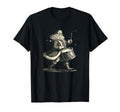 Drummer Santa Claus Marching T-Shirt - Unique Graphic Unisex - T-Shirt, Sweatshirt, Hoodie