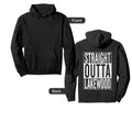 Straight Outta Lakewood Great Travel Hoodie - Novelty Apparel Unisex - T-Shirt, Sweatshirt, Hoodie
