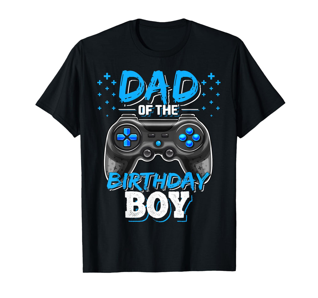 Dad Birthday Matching Video Gamer T-Shirt - Minimalist Print for Adults - T-Shirt, Sweatshirt, Hoodie
