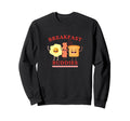 Breakfast Buddies Cartoon Sweatshirt - Casual Everyday Wear Unisex - T-Shirt, Sweatshirt, Hoodie