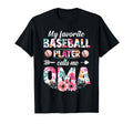 My Favorite Baseball Player Calls Me T-Shirt - Custom Art Print Men Women - T-Shirt, Sweatshirt, Hoodie