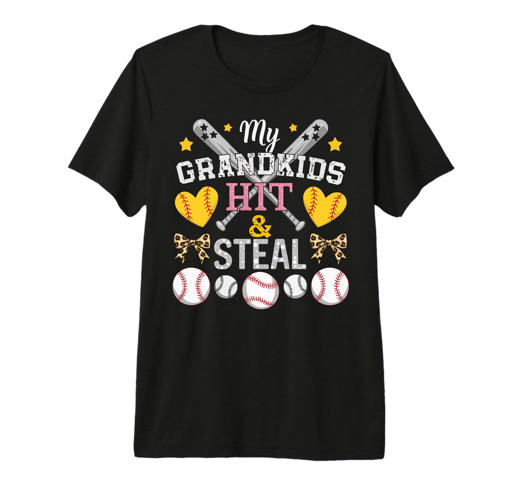 Baseball Grandma Grandmother Granny T-Shirt - Trendy Graphic Men Women - T-Shirt, Sweatshirt, Hoodie