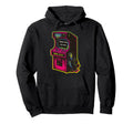 Arcade Cabinet Game Over Hoodie - Custom Art Print for Adults - T-Shirt, Sweatshirt, Hoodie