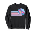 Sunset 70S Roller Skating Skate Night Sweatshirt - Minimalist Print Unisex - T-Shirt, Sweatshirt, Hoodie