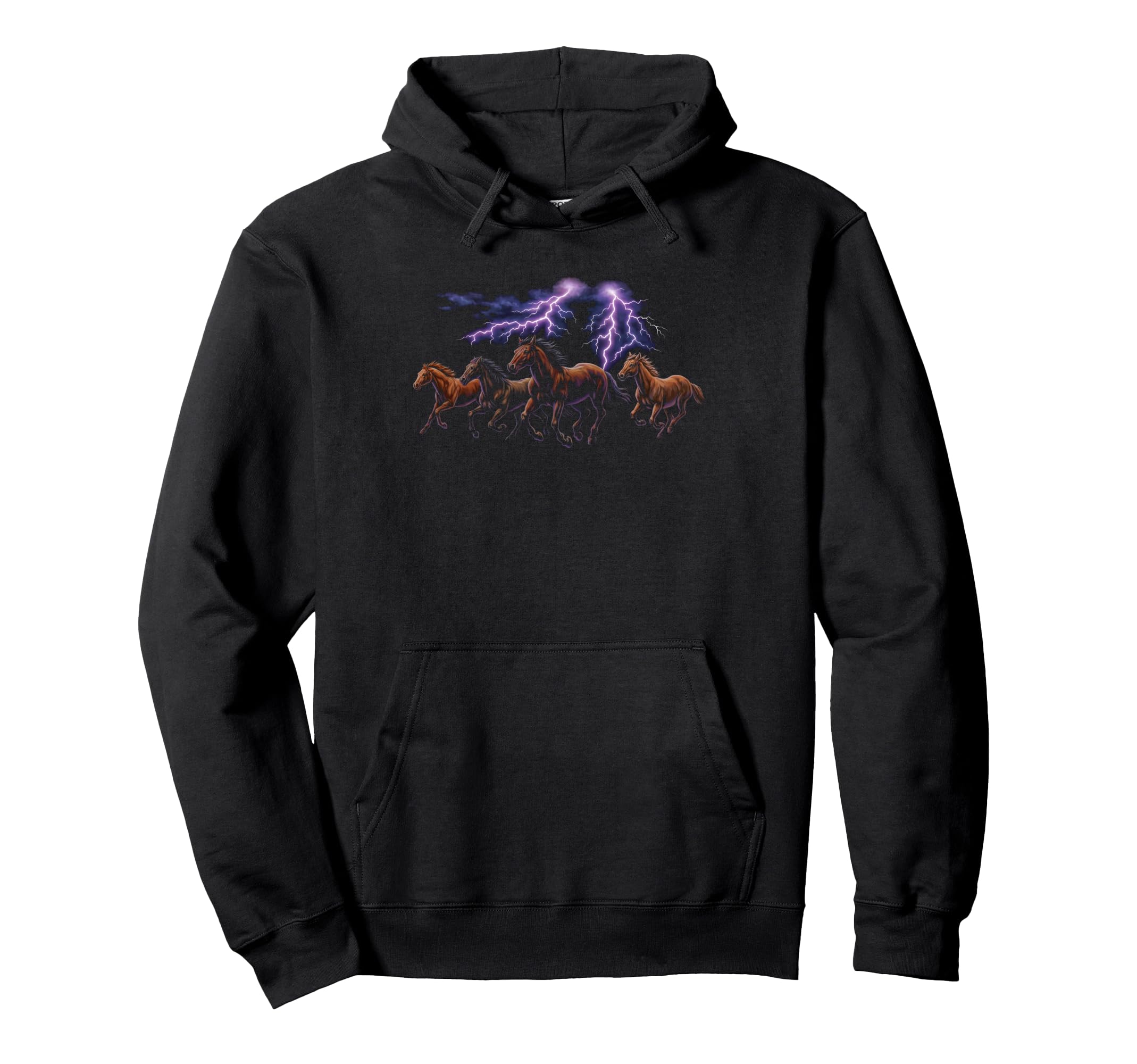 Horse 90S Funny Horses Lover 80S Hoodie - Fun Novelty Design Men Women - T-Shirt, Sweatshirt, Hoodie