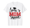 Senior Mom Squad Baseball T-Shirt - Graphic Print Unisex - T-Shirt, Sweatshirt, Hoodie
