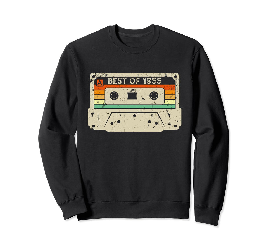 Best 1955 Cassette Tape 70Th Sweatshirt - Streetwear Style Men Women - T-Shirt, Sweatshirt, Hoodie