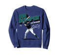 Cal Raleigh Seattle Mlb Baseball Sweatshirt - Trendy Graphic for Adults - T-Shirt, Sweatshirt, Hoodie