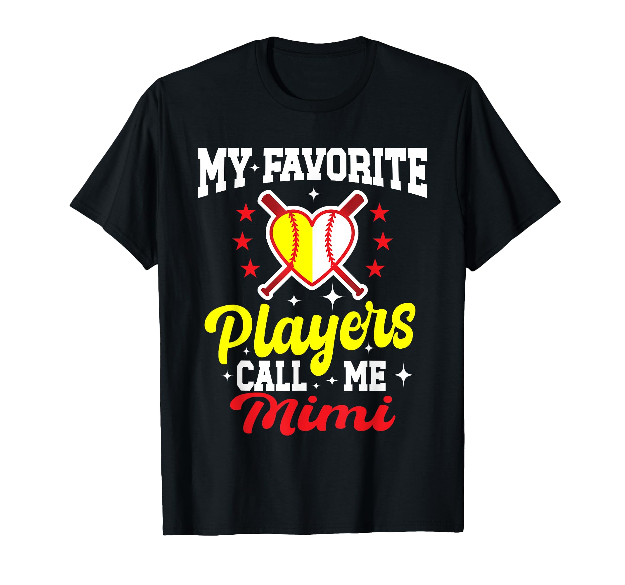 My Favorite Baseball Softball Players T-Shirt - Custom Art Print Unisex - T-Shirt, Sweatshirt, Hoodie