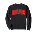 Redlands Ca California Varsity Usa Sweatshirt - Custom Art Print Unisex - T-Shirt, Sweatshirt, Hoodie