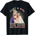 Manga Anime Lover Otaku Girls Gift Kawaii - Adult & Kids T-Shirts, Sweatshirts & Hoodies apparel design preview 1