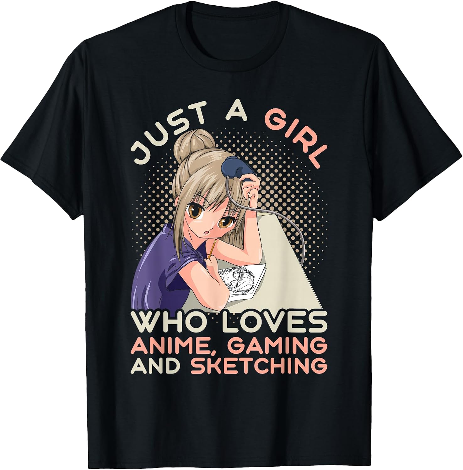 Manga Anime Lover Otaku Girls Gift Kawaii - Adult & Kids T-Shirts, Sweatshirts & Hoodies apparel design preview 1