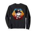 Baseball Hot Dog Gnome Baseball Sweatshirt - Minimalist Print Unisex - T-Shirt, Sweatshirt, Hoodie