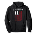 Aj Pollock Flag Los Angeles Patriotic Hoodie - Fun Novelty Design Unisex - T-Shirt, Sweatshirt, Hoodie