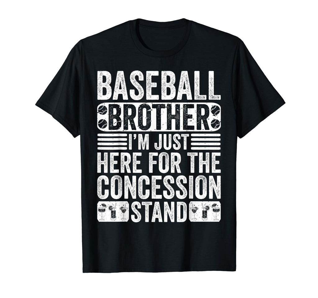 Baseball Brother Tees Sweatshirt - Fun Novelty Design for Adults - T-Shirt, Sweatshirt, Hoodie