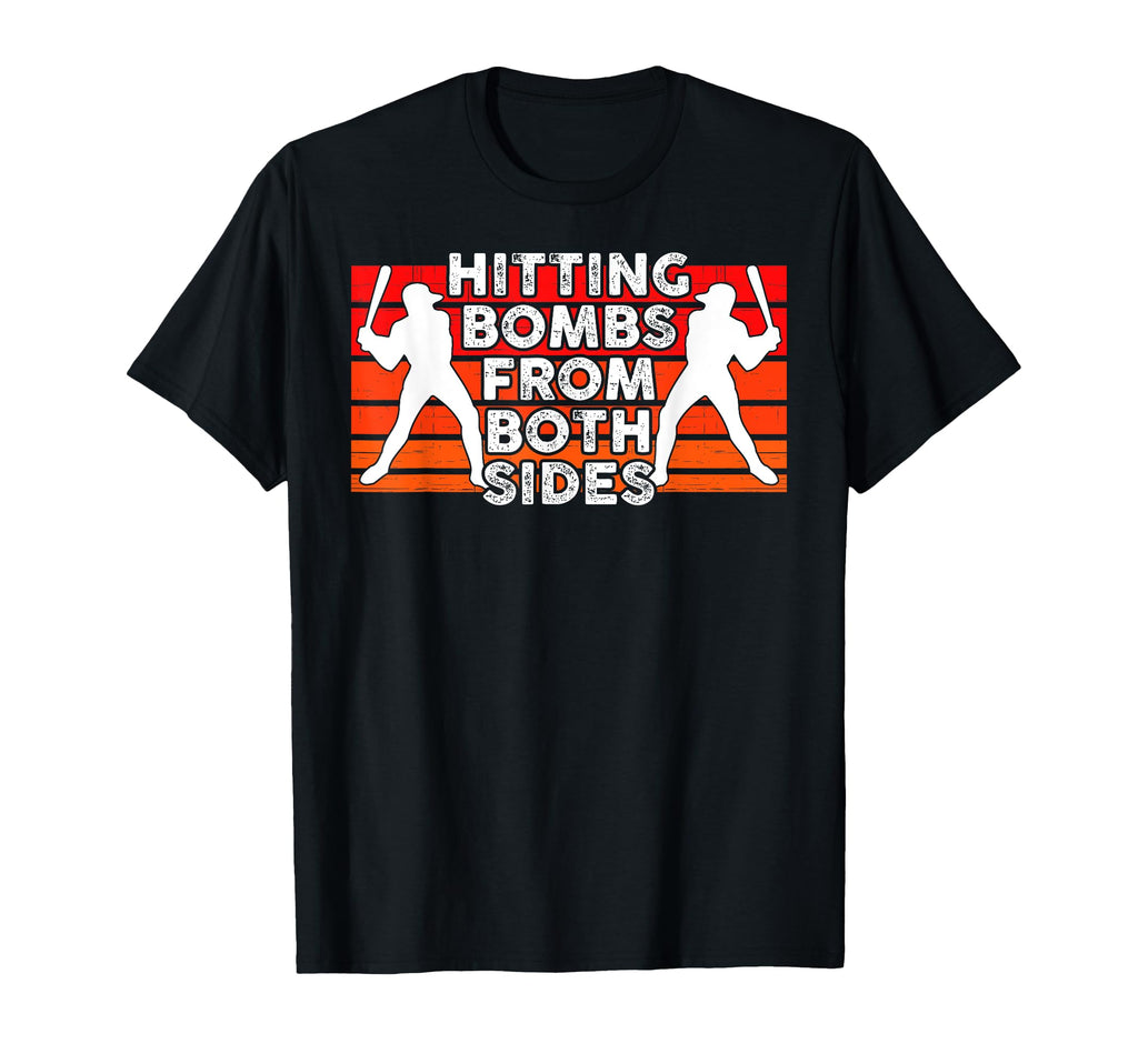Baseball Hitting Home Run Bomb Switch T-Shirt - Streetwear Style Unisex - T-Shirt, Sweatshirt, Hoodie