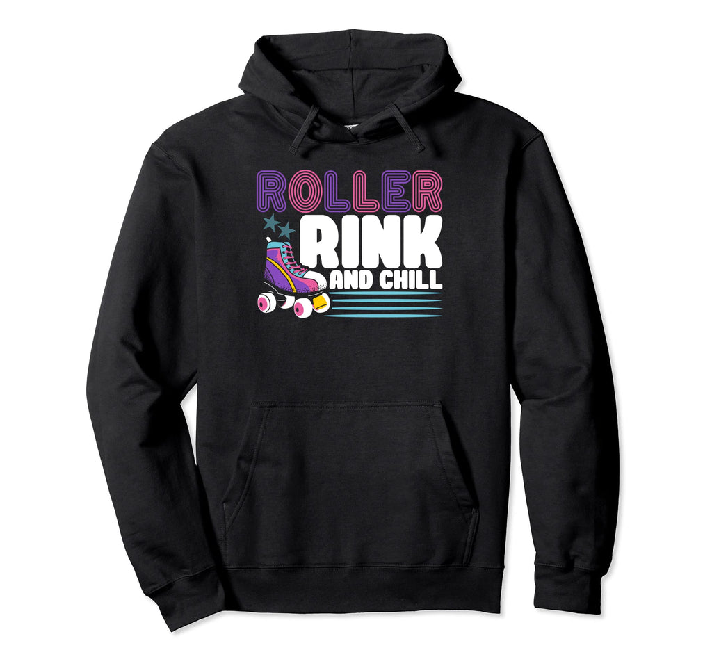 Roller Skates Roller Rink And Hoodie - Casual Everyday Wear for Adults - T-Shirt, Sweatshirt, Hoodie