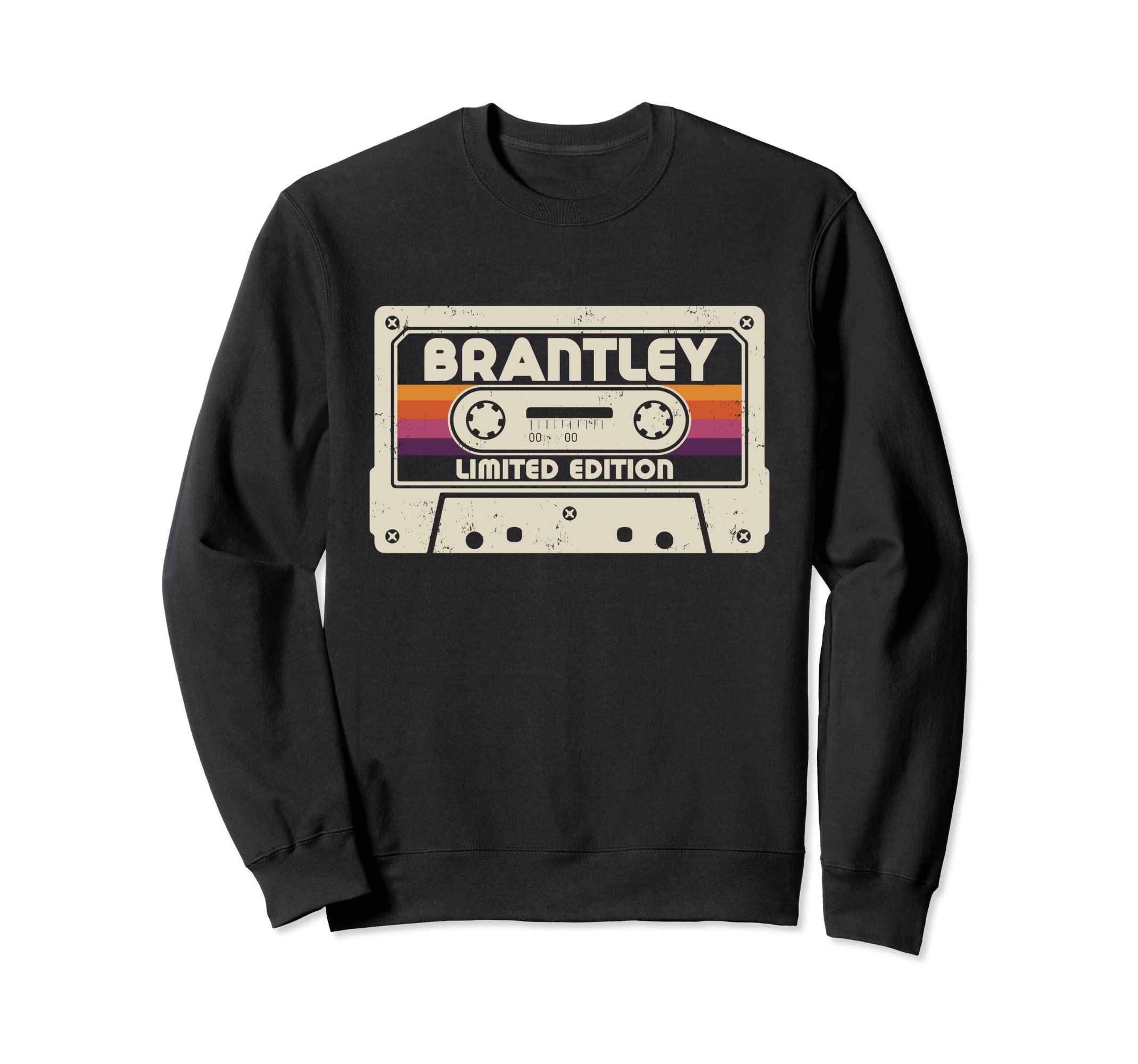 Brantley First Name Cassette Tape Sweatshirt - Streetwear Style Unisex - T-Shirt, Sweatshirt, Hoodie