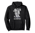 Roller Skating Skates Hoodie - Custom Art Print Unisex - T-Shirt, Sweatshirt, Hoodie
