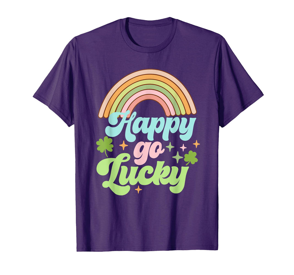 St Patricks Day Irish Happy And Lucky T-Shirt - Trendy Graphic for Adults - T-Shirt, Sweatshirt, Hoodie