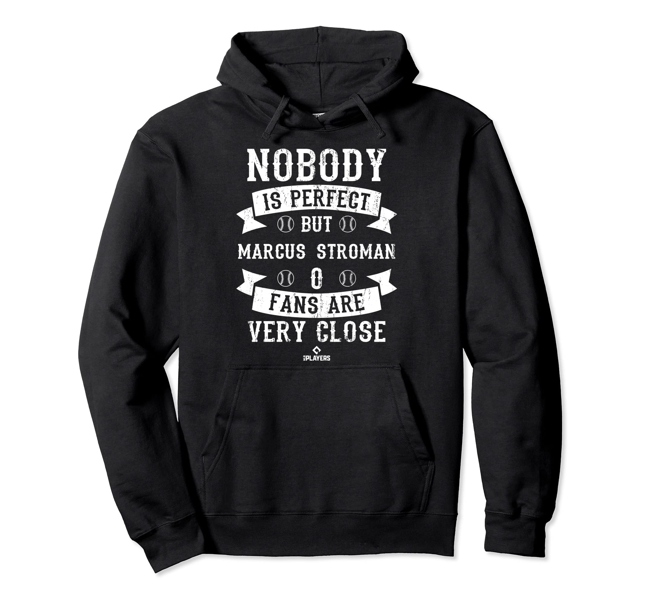 Nobody Is Marcus Stroman Fans Hoodie - Minimalist Print for Adults - T-Shirt, Sweatshirt, Hoodie