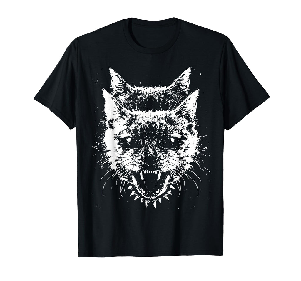 90S Grunge Cats Crust Punk Harajuku Goth T-Shirt - Graphic Print Unisex - T-Shirt, Sweatshirt, Hoodie