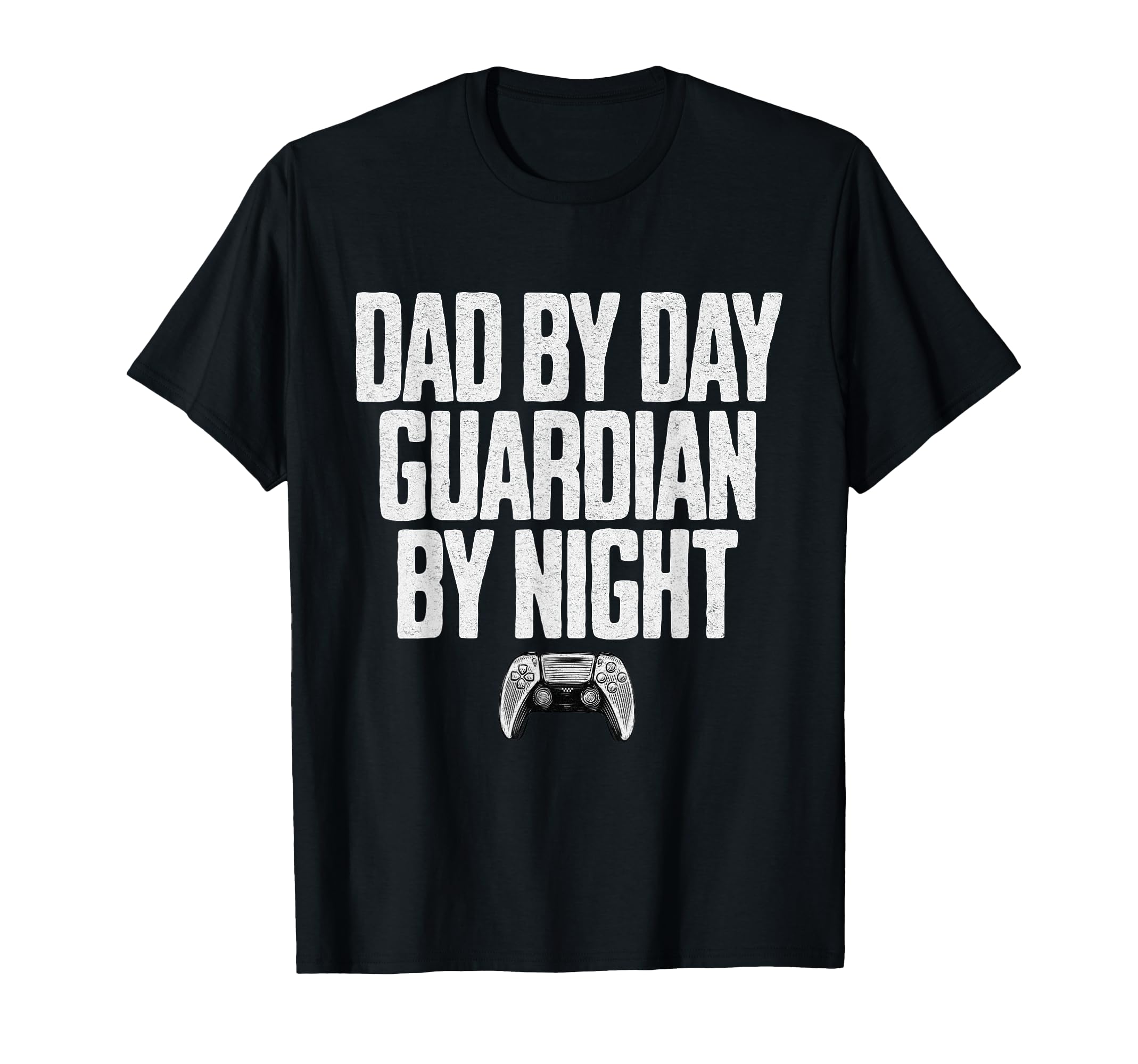 Dad Day Guardian Night Gaming Gamer T-Shirt - Minimalist Print for Adults - T-Shirt, Sweatshirt, Hoodie