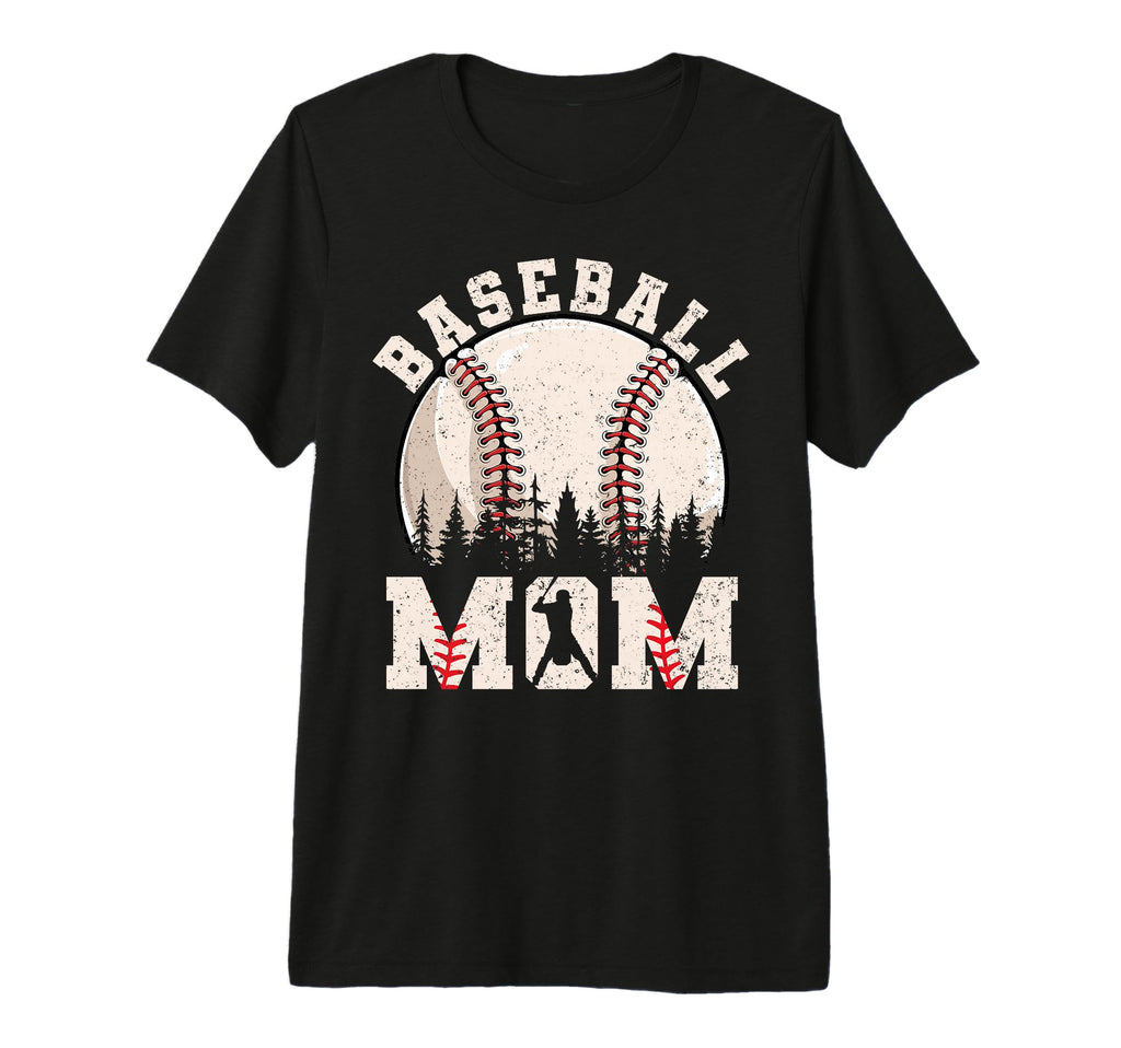 Baseball Mom Funny Baseball Ball T-Shirt - Novelty Apparel for Adults - T-Shirt, Sweatshirt, Hoodie