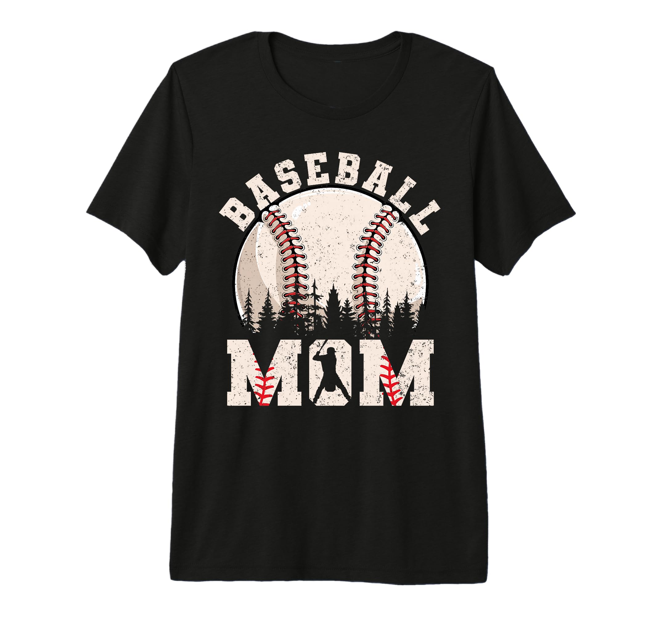Baseball Mom Funny Baseball Ball T-Shirt - Novelty Apparel for Adults - T-Shirt, Sweatshirt, Hoodie