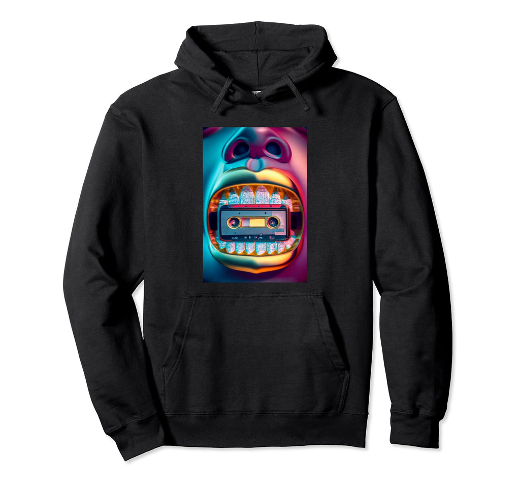 Cassette Tape Mixtape 80S 90S Diamond Hoodie - Unique Graphic Unisex - T-Shirt, Sweatshirt, Hoodie