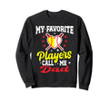 My Favorite Baseball Softball Sweatshirt - Graphic Print for Adults - T-Shirt, Sweatshirt, Hoodie