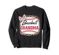Baseball Grandma Mom Mama Sweatshirt - Casual Everyday Wear Men Women - T-Shirt, Sweatshirt, Hoodie