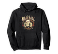Baseball Dad Hoodie - Custom Art Print for Adults - T-Shirt, Sweatshirt, Hoodie