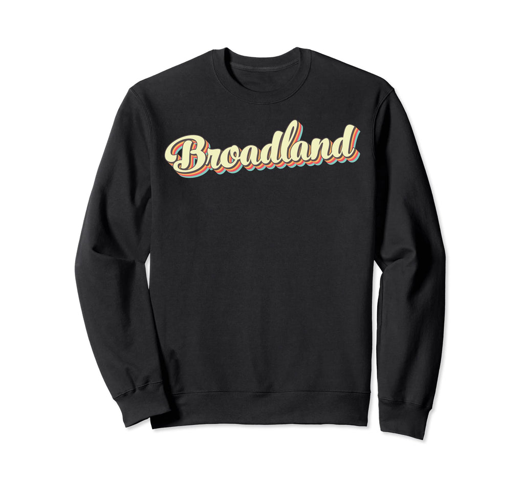 Broadland Art Baseball Font Sweatshirt - Casual Everyday Wear Unisex - T-Shirt, Sweatshirt, Hoodie