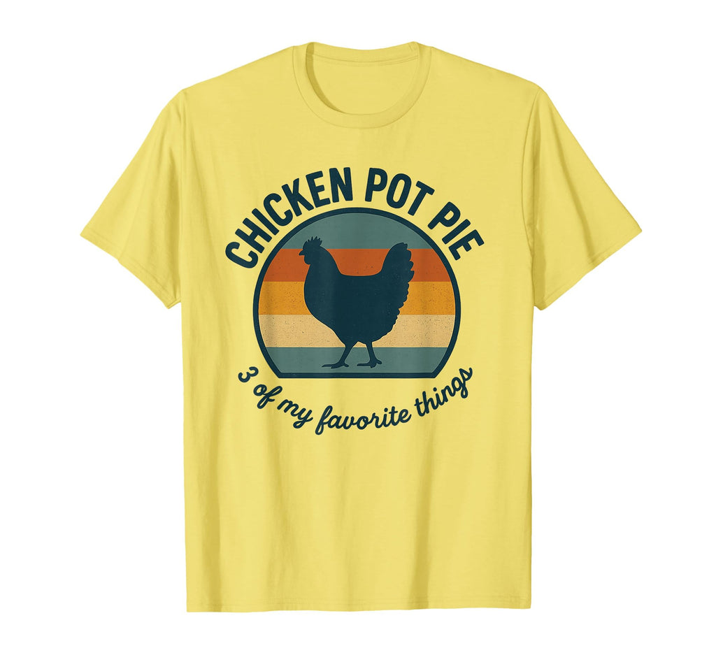 Chicken Pot Pie Sunset Funny Farm T-Shirt - Trendy Graphic Men Women - T-Shirt, Sweatshirt, Hoodie