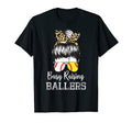 Busy Raising Ballers Funny Softball T-Shirt - Novelty Apparel for Adults - T-Shirt, Sweatshirt, Hoodie