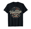 1958 Usa Flag 68Th Birthday T-Shirt - Streetwear Style Men Women - T-Shirt, Sweatshirt, Hoodie