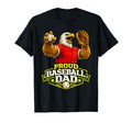 Proud Baseball Dad Game Day Parent T-Shirt - Minimalist Print Unisex - T-Shirt, Sweatshirt, Hoodie