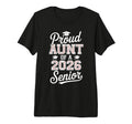 Proud Aunt 2026 Senior Baseball T-Shirt - Unique Graphic for Adults - T-Shirt, Sweatshirt, Hoodie